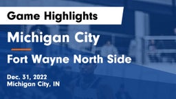 Michigan City  vs Fort Wayne North Side   Game Highlights - Dec. 31, 2022