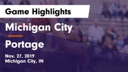 Michigan City  vs Portage  Game Highlights - Nov. 27, 2019