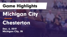 Michigan City  vs Chesterton  Game Highlights - Dec. 6, 2019