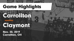Carrollton  vs Claymont  Game Highlights - Nov. 30, 2019