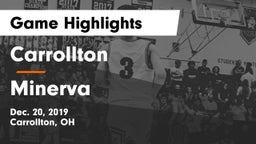 Carrollton  vs Minerva  Game Highlights - Dec. 20, 2019