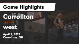 Carrollton  vs west  Game Highlights - April 2, 2023