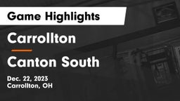 Carrollton  vs Canton South  Game Highlights - Dec. 22, 2023