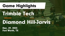 Trimble Tech  vs Diamond Hill-Jarvis  Game Highlights - Dec. 29, 2023