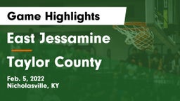 East Jessamine  vs Taylor County  Game Highlights - Feb. 5, 2022
