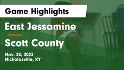 East Jessamine  vs Scott County  Game Highlights - Nov. 28, 2023