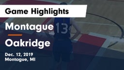 Montague  vs Oakridge  Game Highlights - Dec. 12, 2019