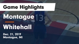 Montague  vs Whitehall  Game Highlights - Dec. 21, 2019