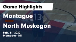 Montague  vs North Muskegon  Game Highlights - Feb. 11, 2020
