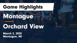 Montague  vs Orchard View  Game Highlights - March 2, 2020