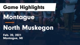 Montague  vs North Muskegon  Game Highlights - Feb. 20, 2021