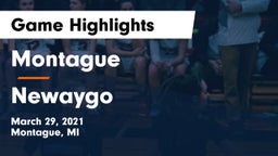 Montague  vs Newaygo  Game Highlights - March 29, 2021