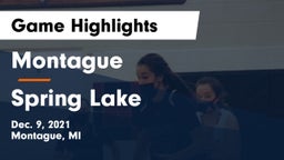 Montague  vs Spring Lake  Game Highlights - Dec. 9, 2021