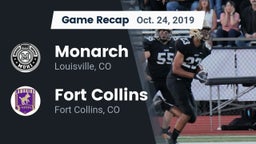 Recap: Monarch  vs. Fort Collins  2019