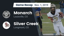 Recap: Monarch  vs. Silver Creek  2019