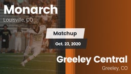 Matchup: Monarch  vs. Greeley Central  2020