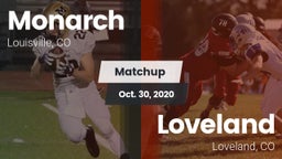Matchup: Monarch  vs. Loveland  2020
