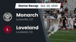 Recap: Monarch  vs. Loveland  2020