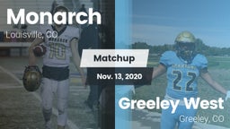 Matchup: Monarch  vs. Greeley West  2020