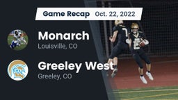 Recap: Monarch  vs. Greeley West  2022