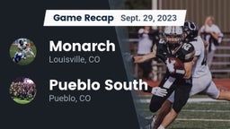 Recap: Monarch  vs. Pueblo South  2023