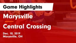 Marysville  vs Central Crossing  Game Highlights - Dec. 10, 2019