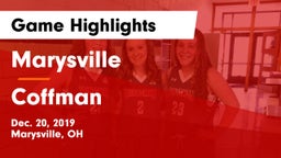 Marysville  vs Coffman  Game Highlights - Dec. 20, 2019
