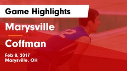 Marysville  vs Coffman  Game Highlights - Feb 8, 2017