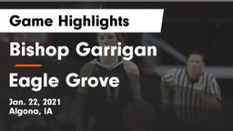 Bishop Garrigan  vs Eagle Grove  Game Highlights - Jan. 22, 2021