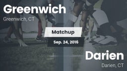 Matchup: Greenwich High vs. Darien  2016