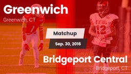 Matchup: Greenwich High vs. Bridgeport Central  2016