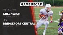 Recap: Greenwich  vs. Bridgeport Central  2016