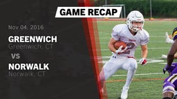 Recap: Greenwich  vs. Norwalk  2016