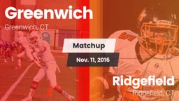 Matchup: Greenwich High vs. Ridgefield  2016