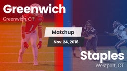 Matchup: Greenwich High vs. Staples  2016