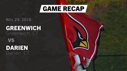 Recap: Greenwich  vs. Darien  2016