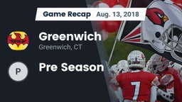 Recap: Greenwich  vs. Pre Season 2018