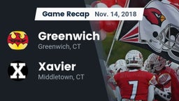 Recap: Greenwich  vs. Xavier  2018