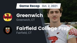 Recap: Greenwich  vs. Fairfield College Prep  2021