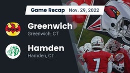 Recap: Greenwich  vs. Hamden  2022