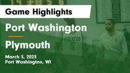 Port Washington  vs Plymouth  Game Highlights - March 3, 2023