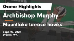 Archbishop Murphy  vs Mountlake terrace hawks Game Highlights - Sept. 28, 2022
