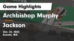 Archbishop Murphy  vs Jackson  Game Highlights - Oct. 22, 2022