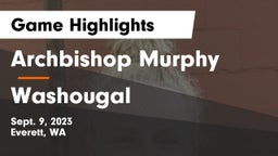 Archbishop Murphy  vs Washougal Game Highlights - Sept. 9, 2023