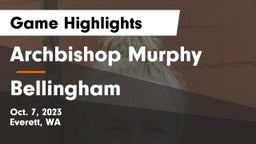 Archbishop Murphy  vs Bellingham Game Highlights - Oct. 7, 2023
