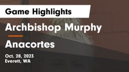Archbishop Murphy  vs Anacortes  Game Highlights - Oct. 28, 2023