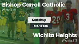 Matchup: Bishop Carroll vs. Wichita Heights  2017
