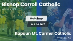 Matchup: Bishop Carroll vs. Kapaun Mt. Carmel Catholic  2017