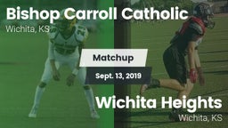 Matchup: Bishop Carroll vs. Wichita Heights  2019