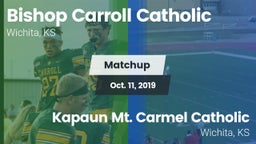 Matchup: Bishop Carroll vs. Kapaun Mt. Carmel Catholic  2019